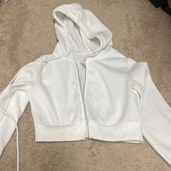 White Short Sweater