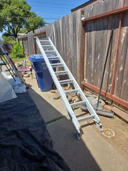 Fiberglass, ladder.