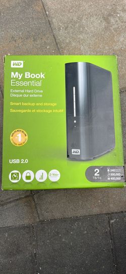 BRAND NEW - WD My Book Essential 2TB External Hard Drive