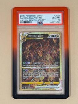 2023 Pokemon SWSH Crown Zenith Secret #GG69 FA Giratina VSTAR PSA 10
