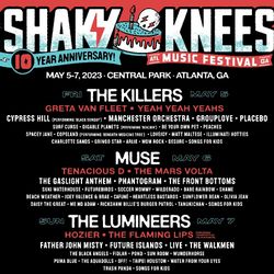 Shaky Knees Sunday Ga & VIP