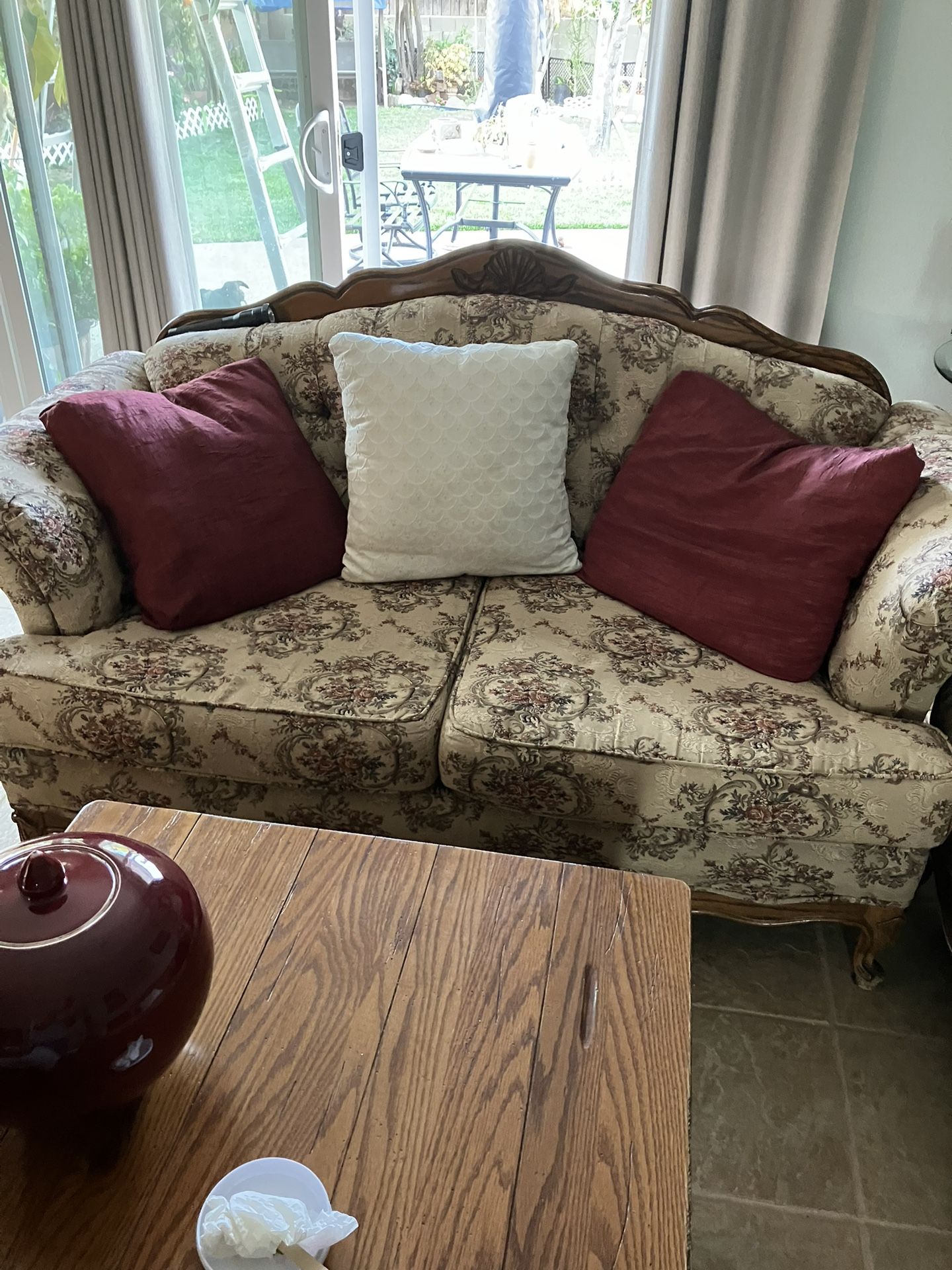 Sofa and Loveseat