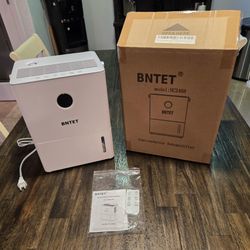 Brand New 2-in- 1 Humidifier & Dehumidifier Combo 68oz Tank & LED Lights With Remote