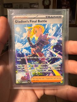 Gladions final battle pokemon
