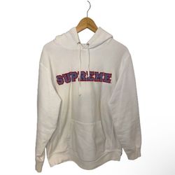 Supreme Cord Collegiate Logo Hoodie