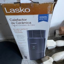 Price Is Firm Brand New Lasko  Ceramic Heater Full Circle Model Ct 24362  With Remote And Manual Original Box 