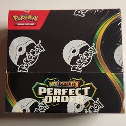 Pokemon TCG ME03 Mega Evolution PERFECT ORDER BOOSTER BOX Sealed 36 Packs