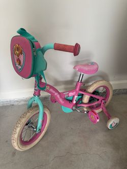Paw Patrol Skye Kids Bike with Training Wheels