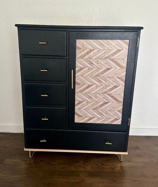 Mid-Century Modern Style Dresser/Armoire
