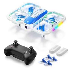 New Mini Drone for Kids 8-15, Indoor Drones Gifts for Boys 8-12, Boys Toys Age 8-10, Beginner Drones with Propeller Protection, Throw to Go, Altitude 