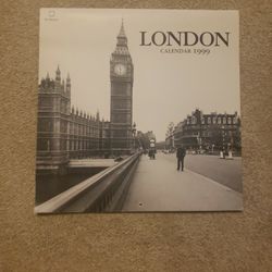 1999 LONDON Calendar 