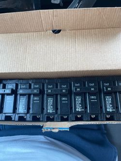 All types of electrical breakers