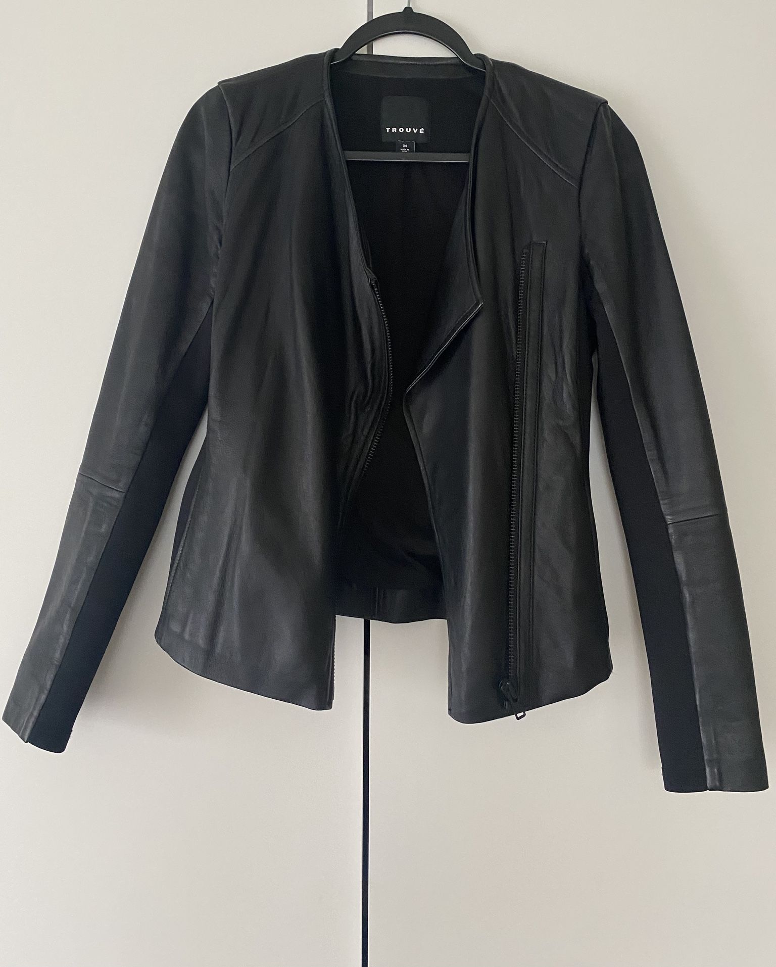 Leather Jacket size: XS