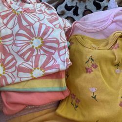 Baby Girl Onesies And Sleepers