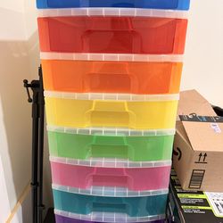 Really Useful Boxes® 8 Drawer Rolling Cart