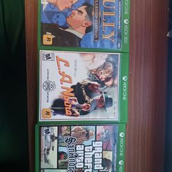 Bully, Gta SanAndreas, And LA Noir For Xbox One 