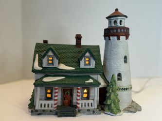 Department 56 Craggy Cove Lighthouse New England Village Series 1987 #5930-7