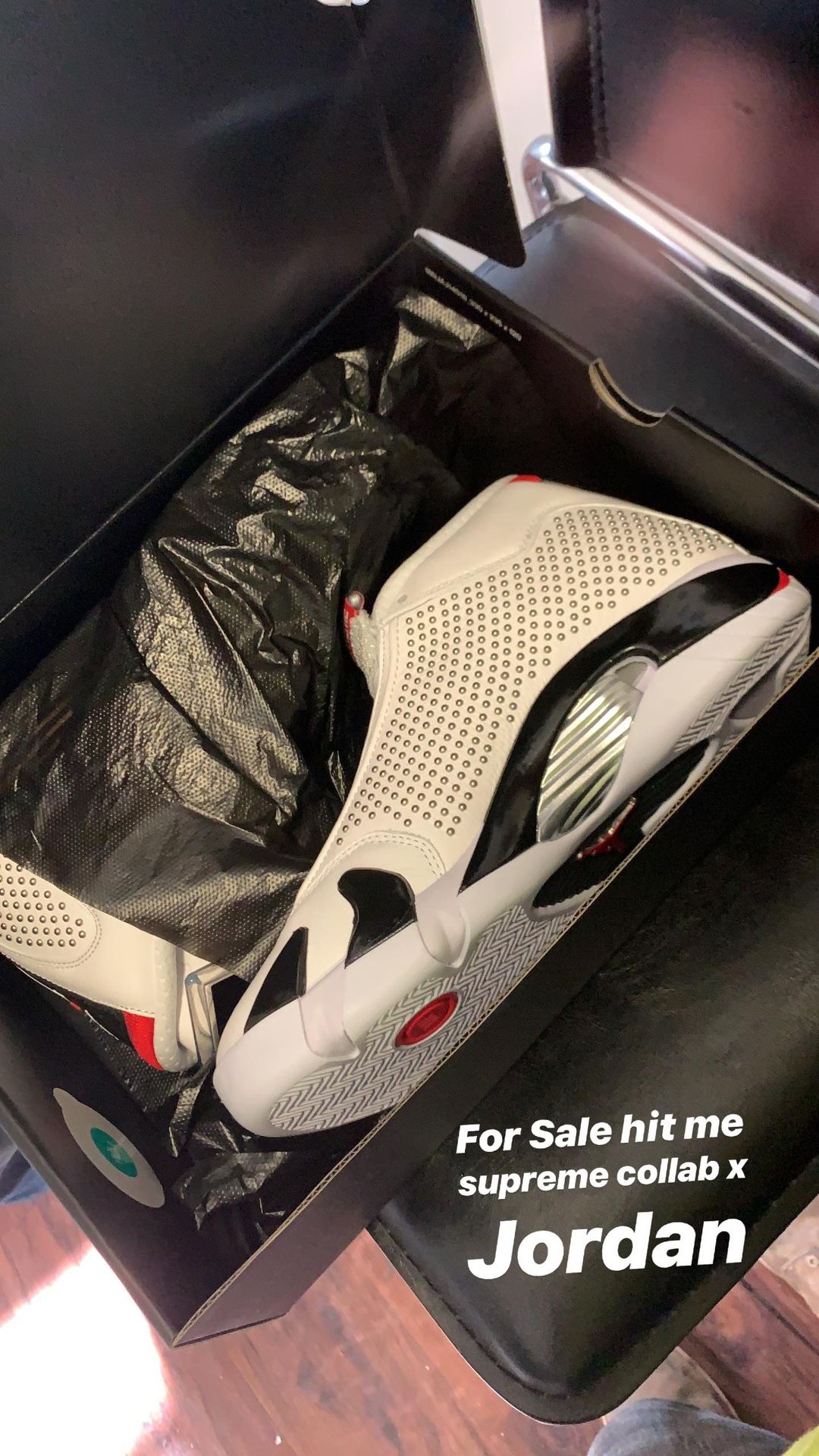 RARE SUPREME X JORDAN COLLAB SHOES