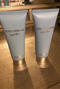Dolce Gabbana body cream and shower gel New
