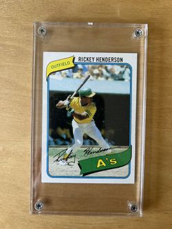 Ricky Henderson Rookie | 1980 Topps #482