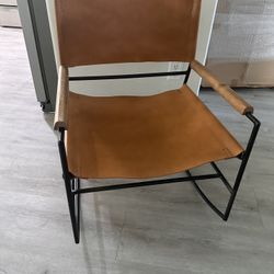 Leather Rocking Chair