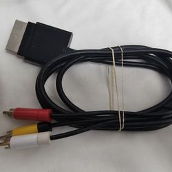 Official Microsoft AV Audio Video Composite RCA Cable for XBOX 360 System OEM
