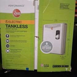 Rheem Tankless Waterheater
