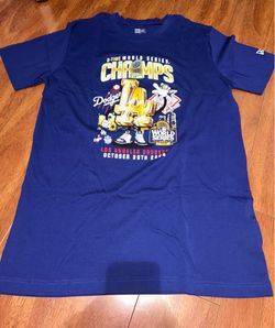 New Era Los Angeles Dodgers 2024 Waving World Series Champions Royal Tee