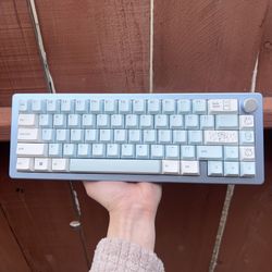 Blue Bunny Keyboard 