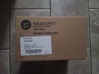 100 hazelnut coffee pods