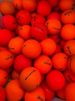 Srixon matte color golf balls $10 per dozen