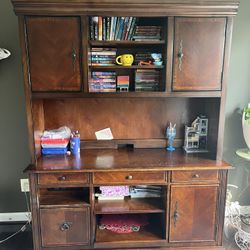 Table and Book shelves