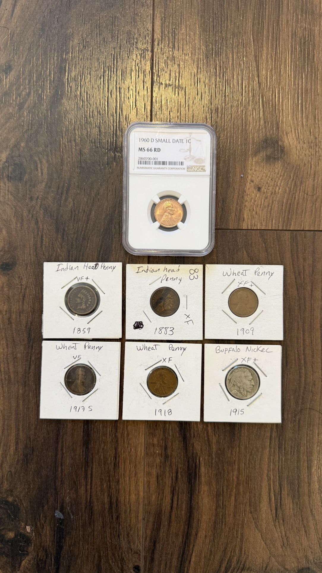 Lot 7 American Coins