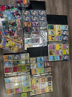 Pokémon Card Collection Lot – Vintage & Rare EX/GX/Full Art Cards – Binders + Jumbo Cards
