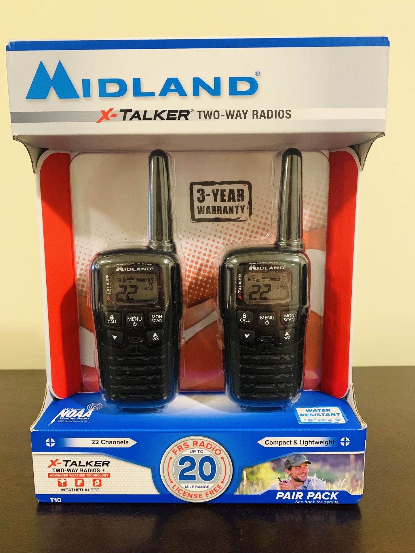 2 Pack - Brand New! Walkie Talkie / Radio - Midland X Talker!