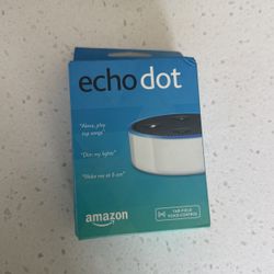 Never Open, Brand New Second Generation Echo Dot