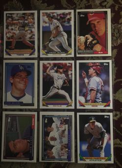 Baseball cards obo