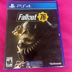 Fallout 76 PS4 Video Game