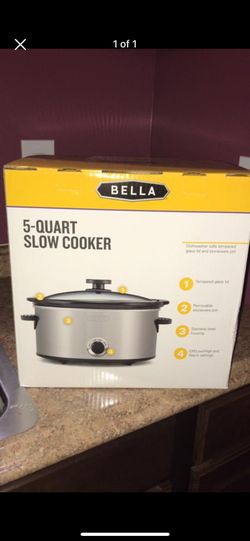 5 Quarter Bella Slower Cooker
