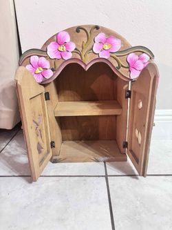 VINTAGE WALL CABINET 18”Hx11”Lx6”W