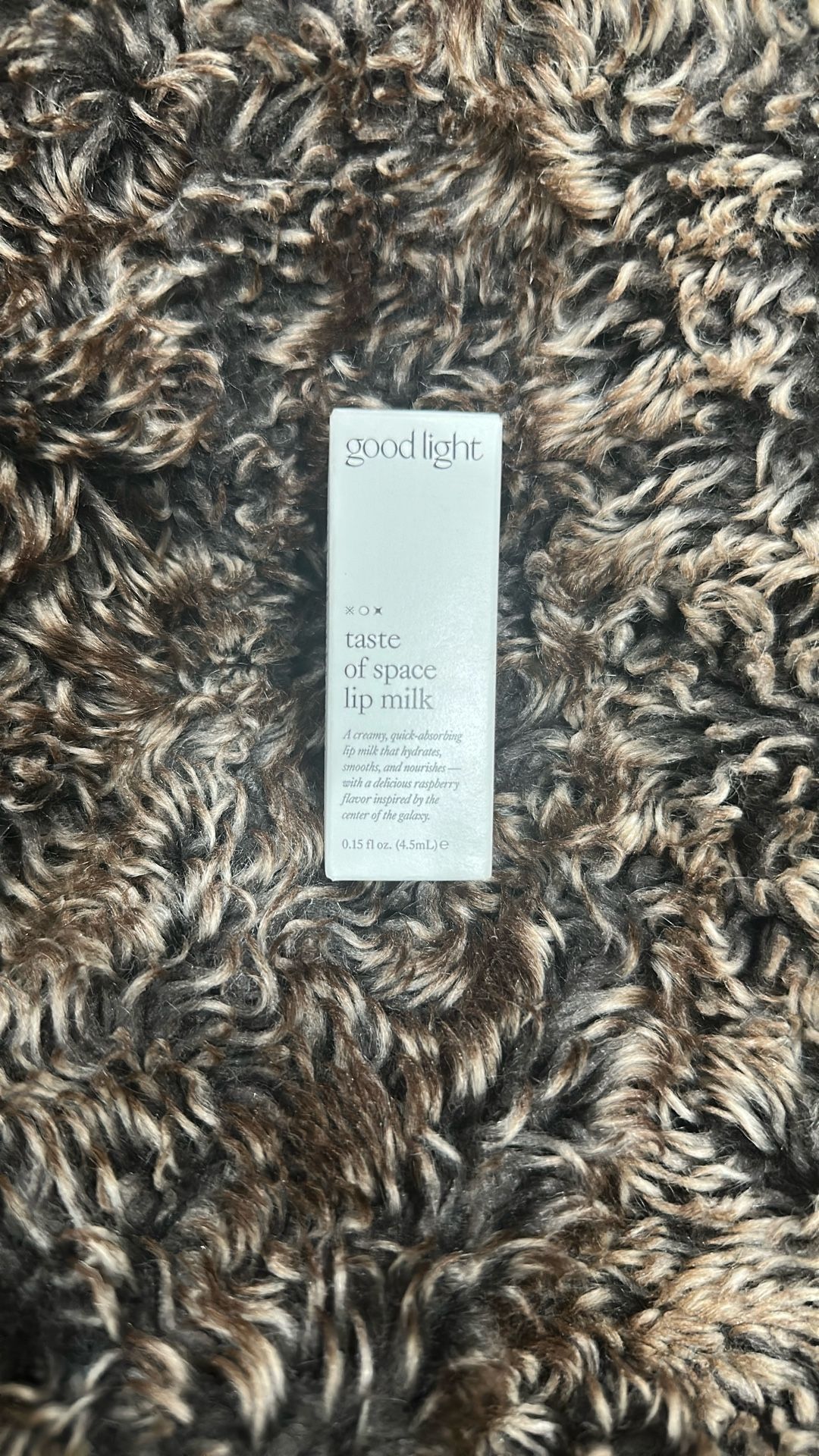 good light taste of space lip milk