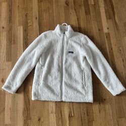 PATAGONIA WOMEN'S LOS GATOS FLEECE JACKET- BIRCH WHITE