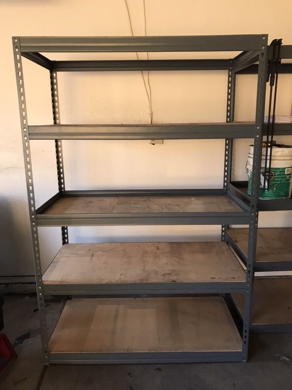 Metal shelf