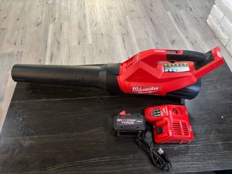 Milwaukee Blower With Battery 8.0 And Rapid Charger 