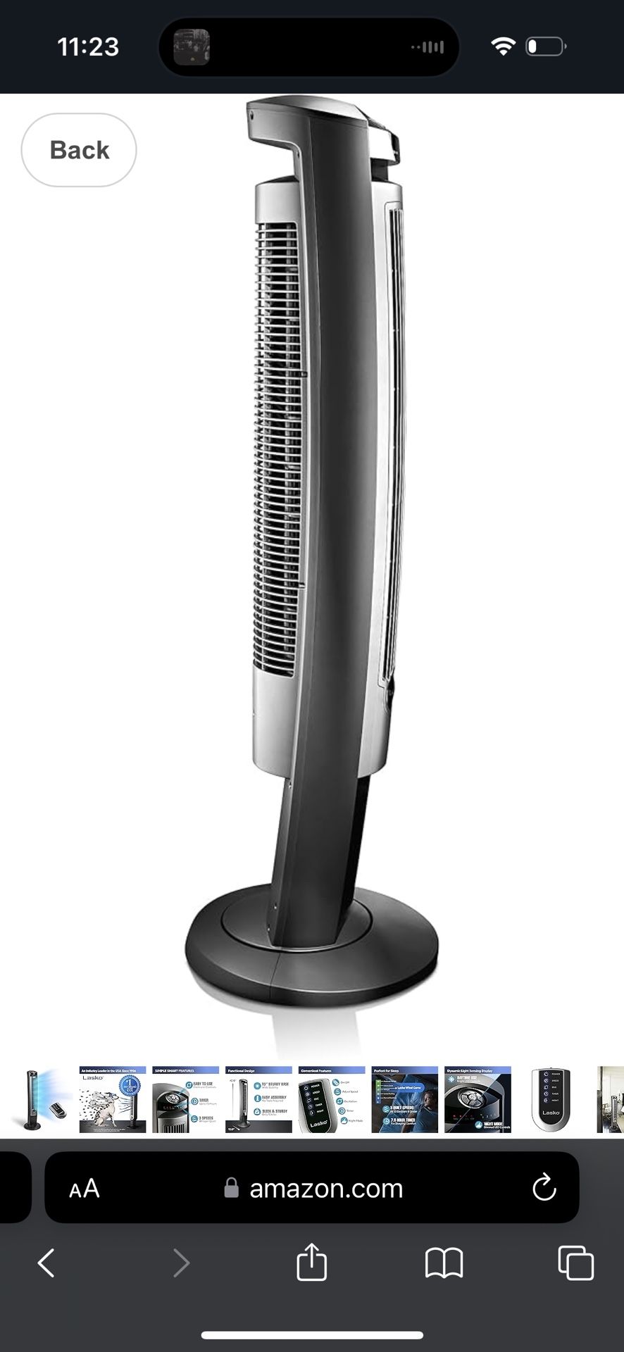 Lasko Tower Cooling Fan