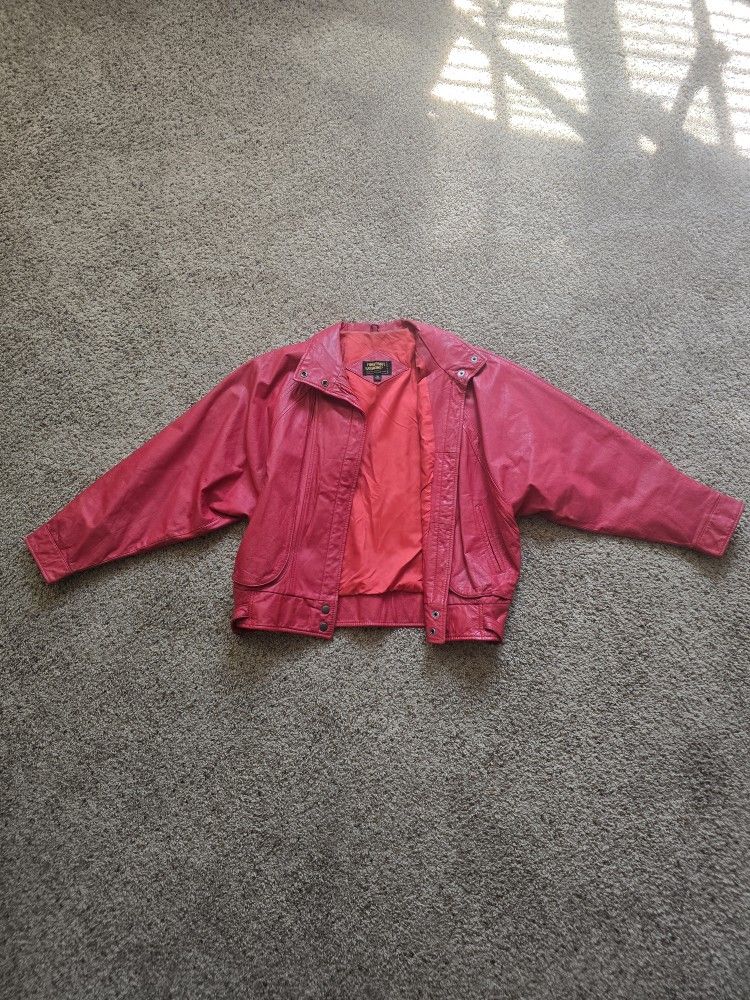 Red Leather Jacket