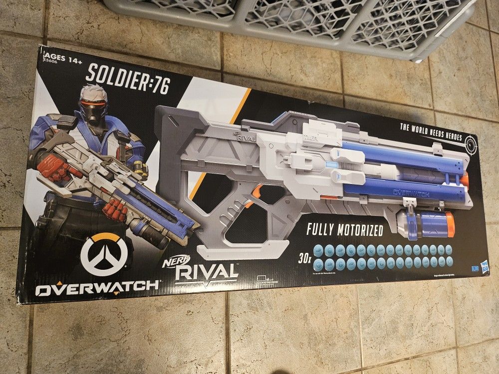 Nerf Rival Overwatch Soldier:76