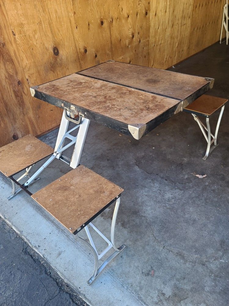Vintage K&S Inc Fold-Out-Table