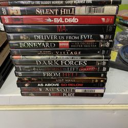 Horror DVDs