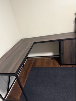 L shape desk